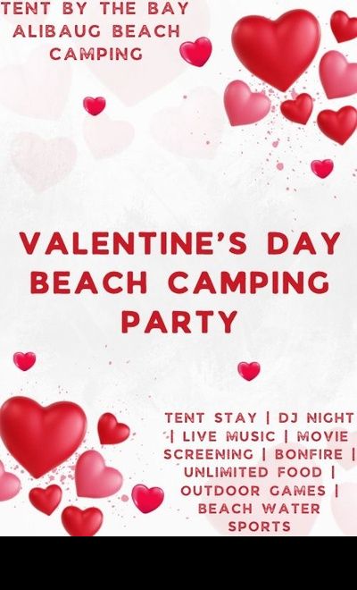 Valentine Day Alibaug Beach Camping