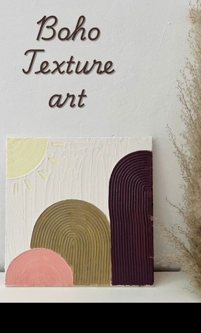 Boho Texture Art