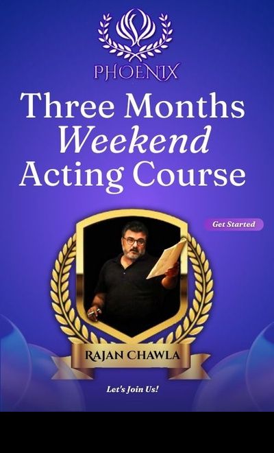 Three Months Weekend Acting Course