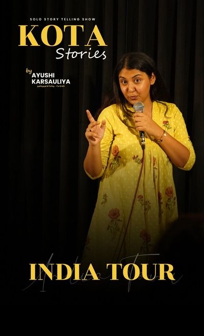 AYUSHI KARSAULIYA LIVE STORY TELLING SHOW