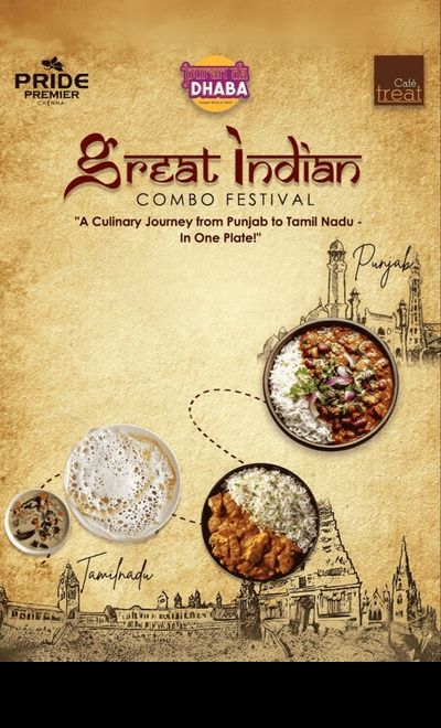 Great Indian Combo Food Festival Pride Hotel