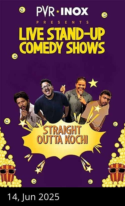 Straight Outta Kochi  Live Stand-Up Comedy (English)