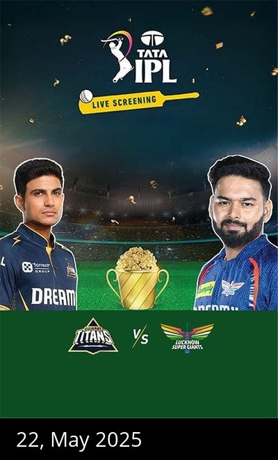 IPL T20 2025 Live Screening-(GT VS LSG)