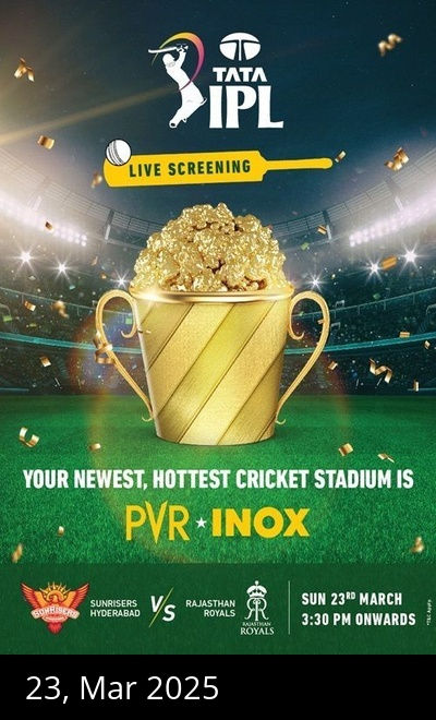IPL T20 2025 Live Screening- (SRH VS RR)