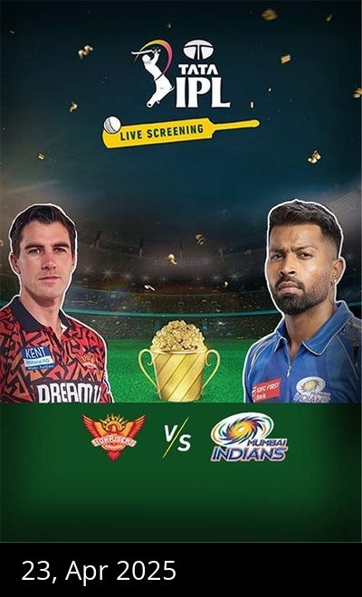 IPL T20 2025 Live Screening-(SRH VS MI)