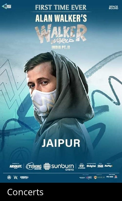 Alan Walker India Tour - Jaipur