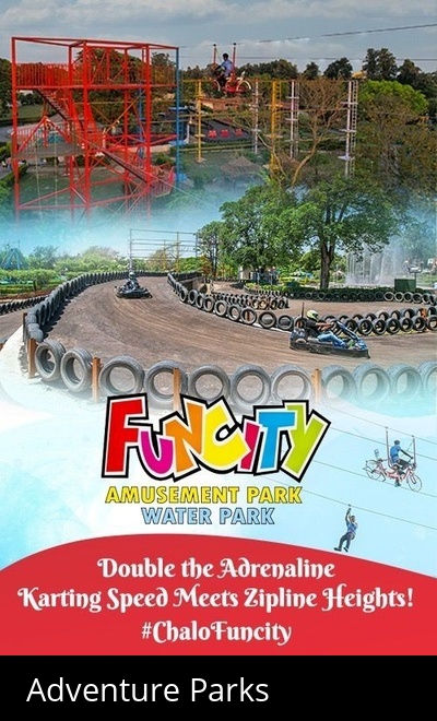 Go Karting and Adventure Tower at Funcity