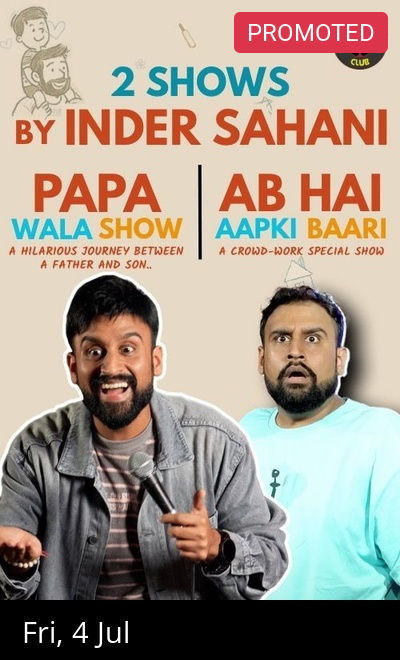 Inder Sahani - Live India Tour