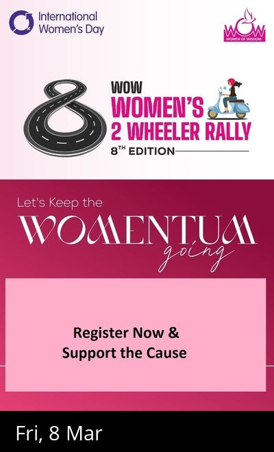 WOW Women's 2 Wheeler Rally - 2024 - Nashik