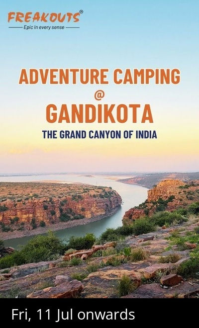 Gandikota Camping - Rappelling - Tent Stay