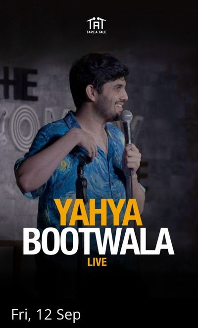 Yahya Bootwala Live - Delhi