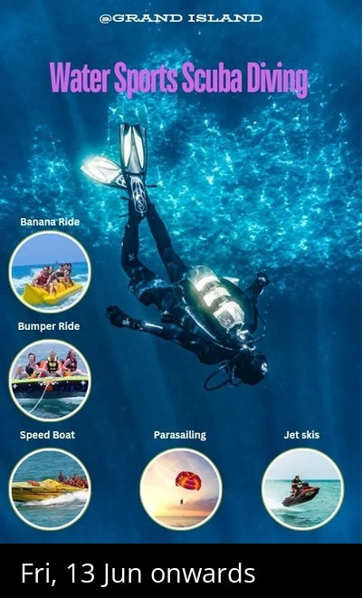 Scuba Diving with Water Sports @Grand Island
