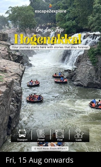 Hogenakkal Falls One Day Trip by e2e