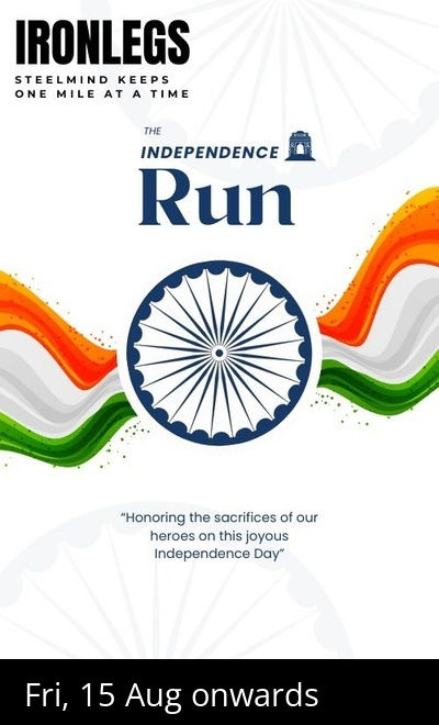 MILES FOR INDIA - The Independence Run