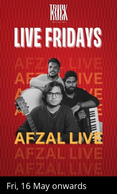 Live Fridays at Trick Rooftop Kitchen & Bar
