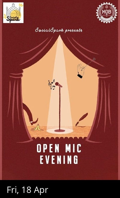 Open Mic: Social Spark X MOB-LKO