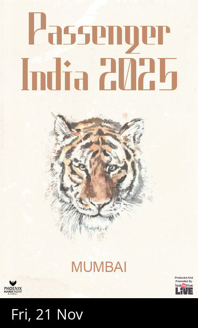 Passenger India Tour 2025 - Mumbai