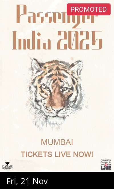 Passenger India Tour 2025 - Mumbai