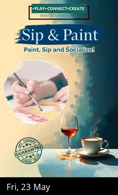 Sip and Paint - Canvas Painting