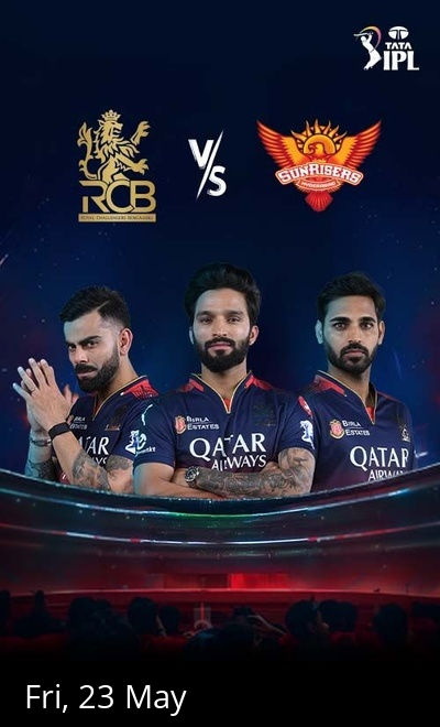 TATA IPL 2025 - RCB vs SRH