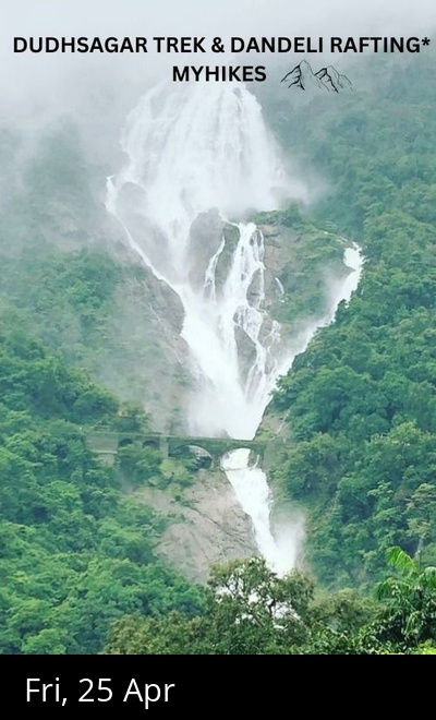 Dudhsagar Tour & Dandeli Rafting- MYHIKES