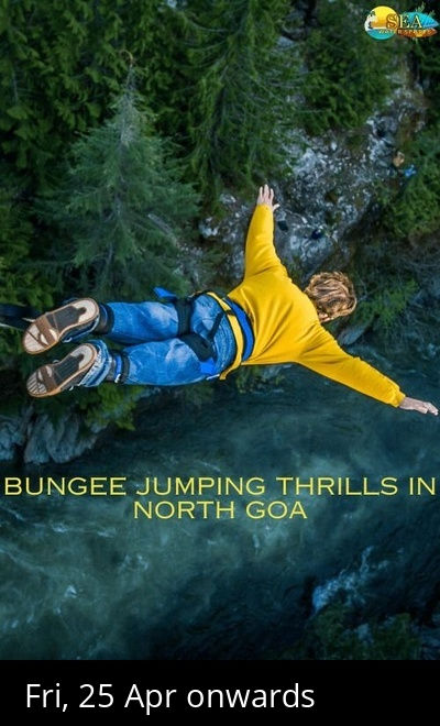 Thrilling Bungee Jumping In North Goa