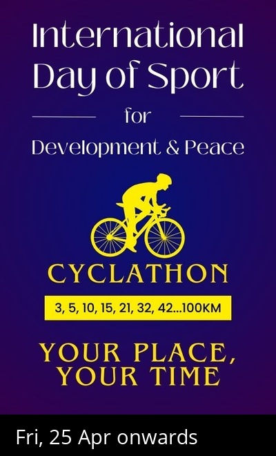 International Day of Sport - Cycling