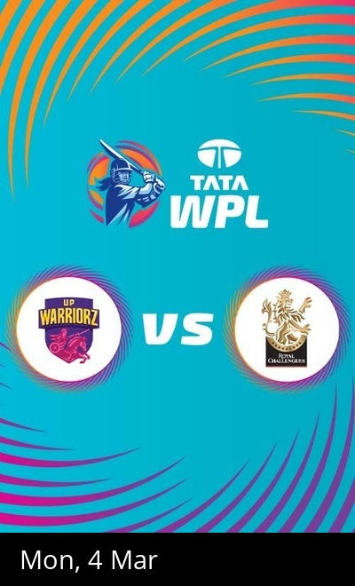 WPL - UP Warriorz vs Royal Challengers Bangalore