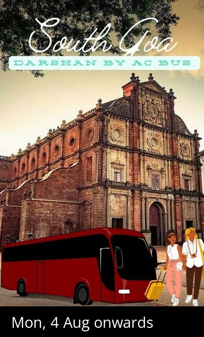 South Goa Darshan by AC Bus 