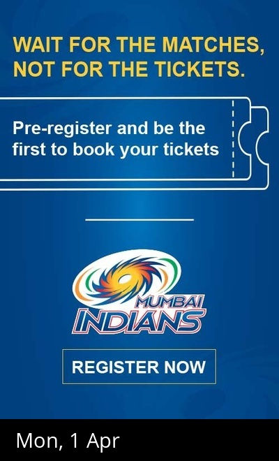 Mumbai Indians Registration - IPL 2024