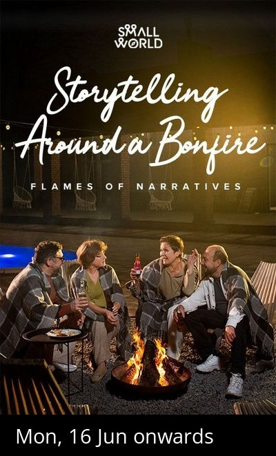 Storytelling Around a Bonfire