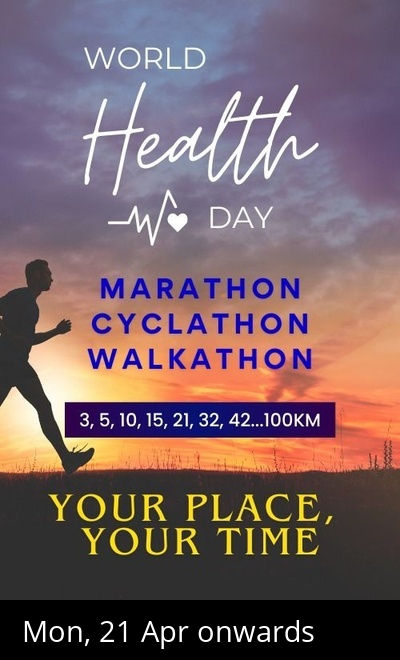 World Health Day Run,Ride,Walk 2025