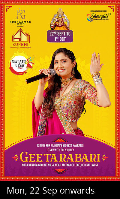 Showglitz Navratri Utsav with Geeta Rabari 2025