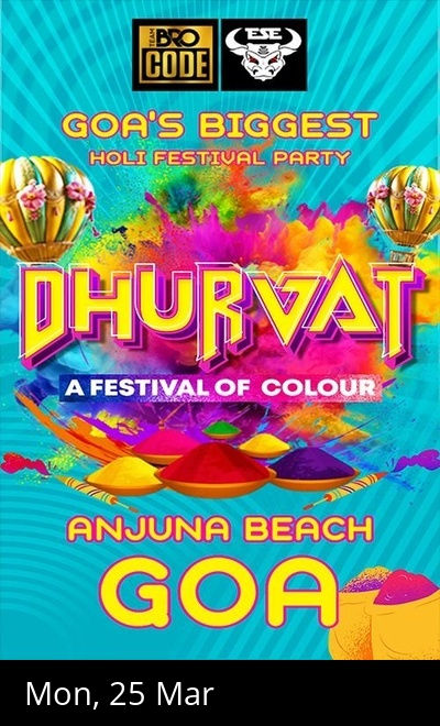 Dhurvat - Biggest Holi Festival Party of Goa