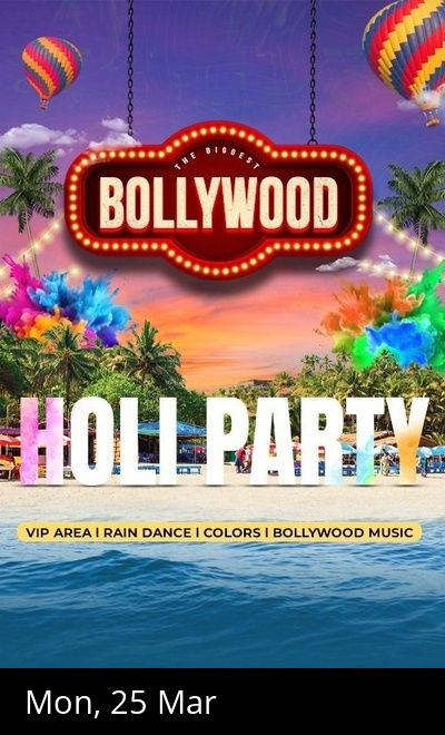THE BIGGEST BOLLYWOOD HOLI PARTY