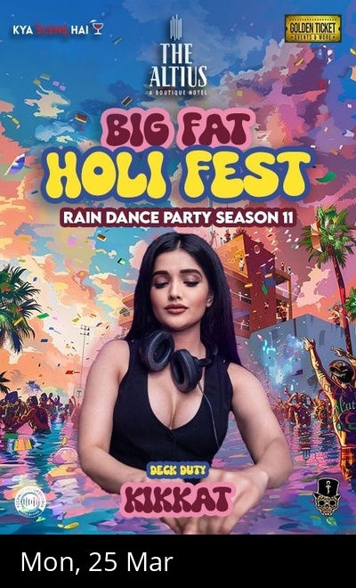Big Fat Holi Fest at The Altius