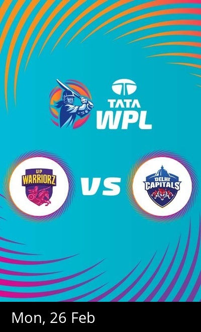 WPL - UP Warriorz vs Delhi Capitals