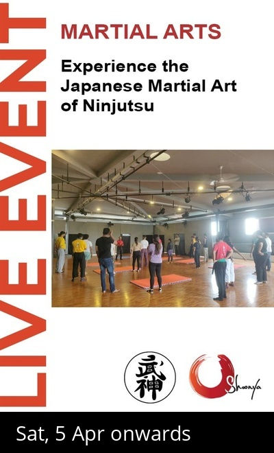 Experience the Japanese Martial Art of Ninjutsu