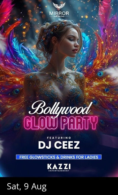 SATURDAY GLOW PARTY at MIRROR ROOFTOP CLUB