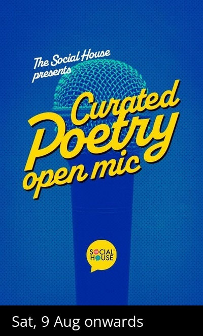 Poetry Storytelling Open Mic by The Social House
