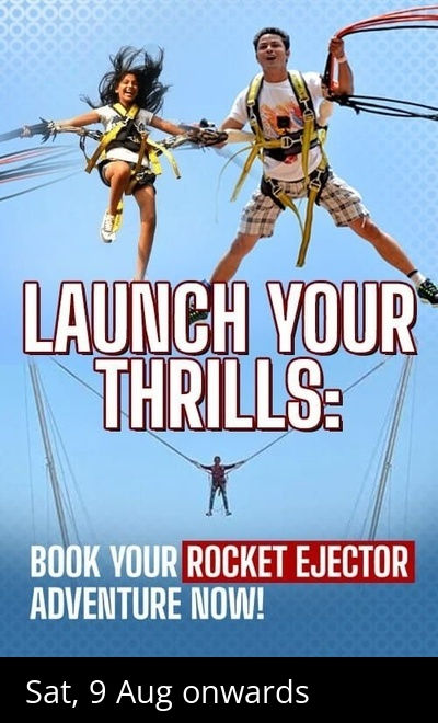 Touch the sky @ Rocket Ejector  
