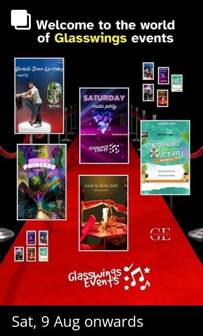 Step into Glasswings Events
