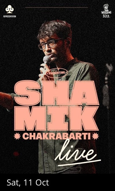 Shamik Chakrabarti Live