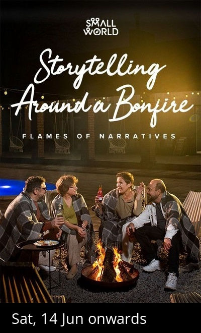 Storytelling Around a Bonfire