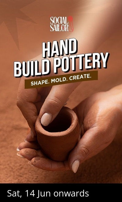 Hand Built Pottery Date - For Couples and Friends