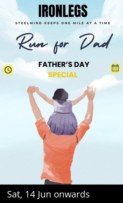 RUN FOR DAD - On his Footsteps
