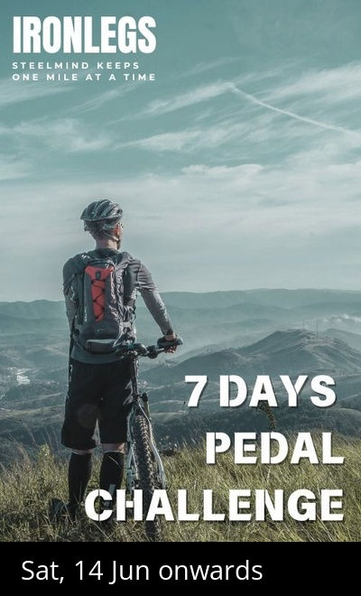 7 DAYS PEDAL CHALLENGE