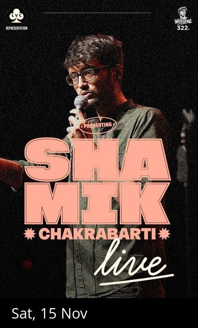 Shamik Chakrabarti Live