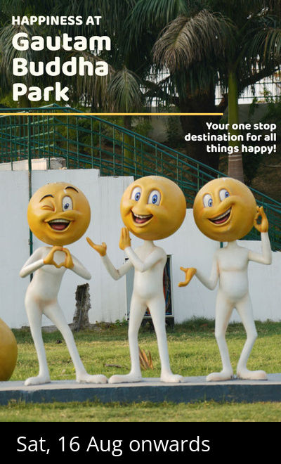 Happiness @ Gautam Buddha Park