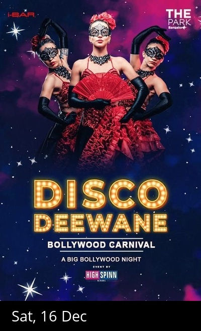 SATURDAY DISCO DEEWANE Bollywood Night at IBAR
